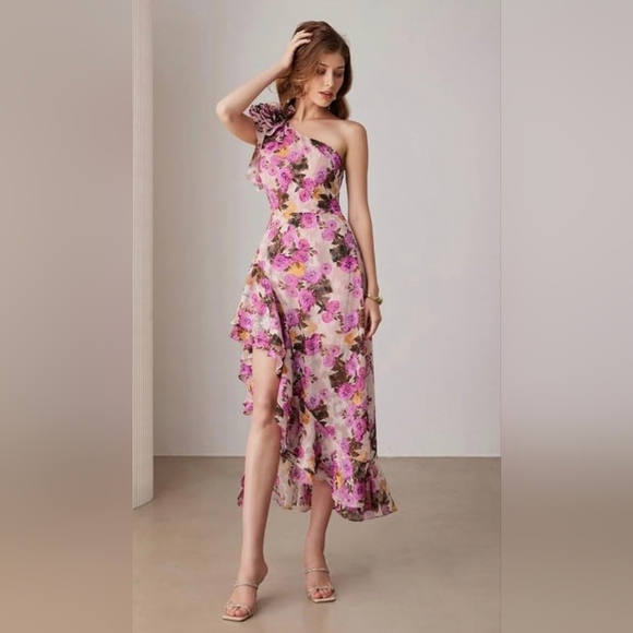 GRACE KARIN Womens Summer One Shoulder Dress #844 - Picture 9 of 11